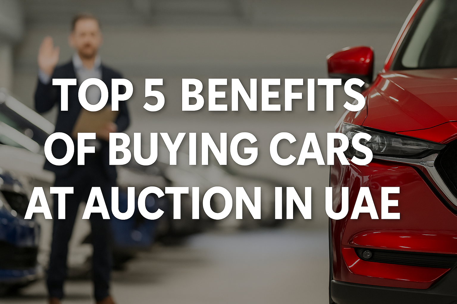 Top 5 Benefits of Buying Cars at Auction in UAE