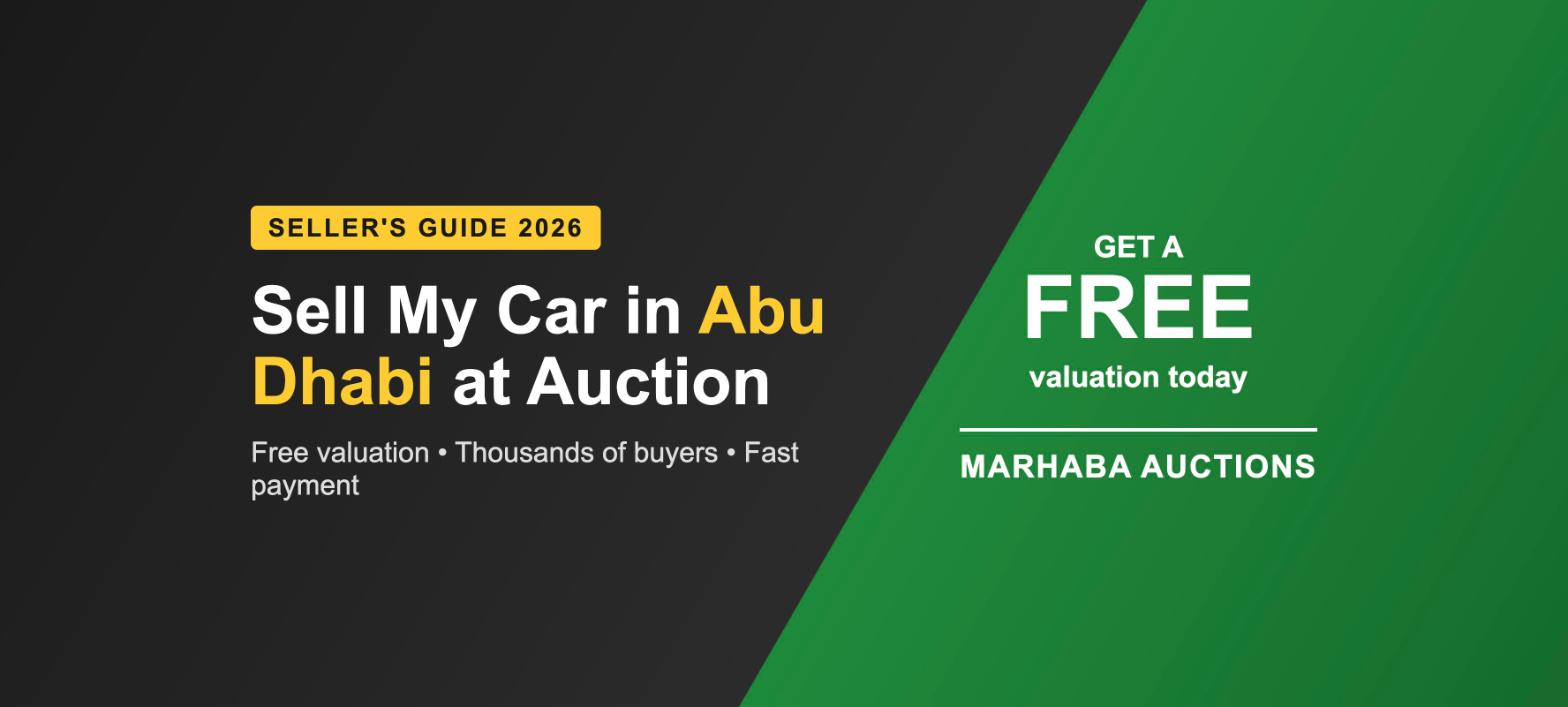 Sell My Car in Abu Dhabi: Get the Best Price at Auction (2026 Guide)
