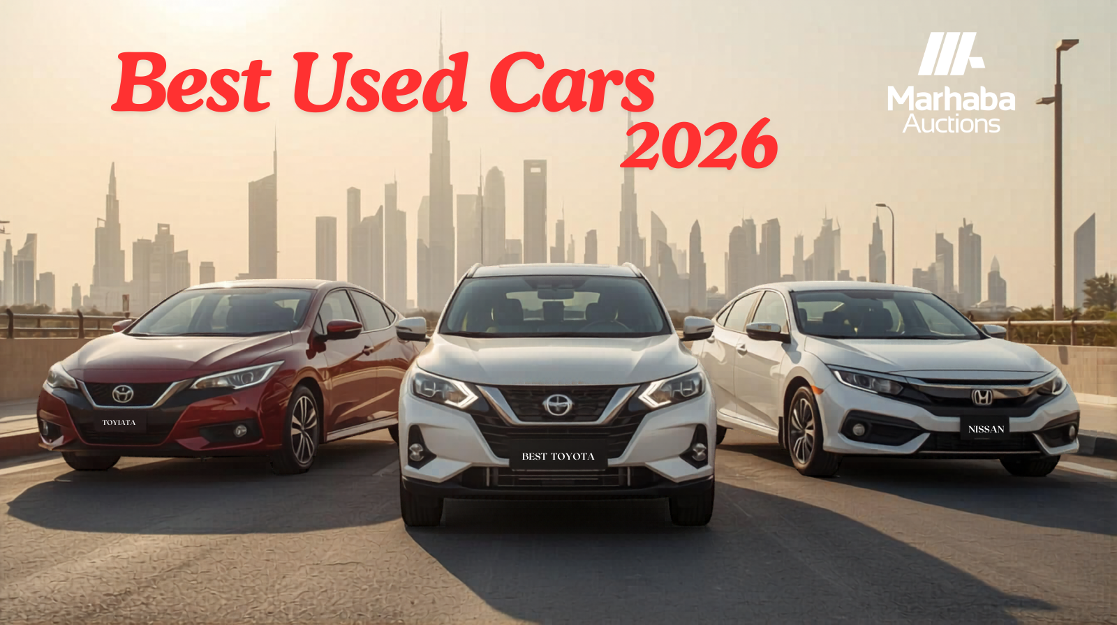 Best Used Cars to Buy in UAE Auctions 2026 | Marhaba Auctions Guide