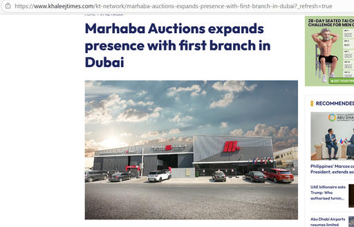 Marhaba auctions dubai