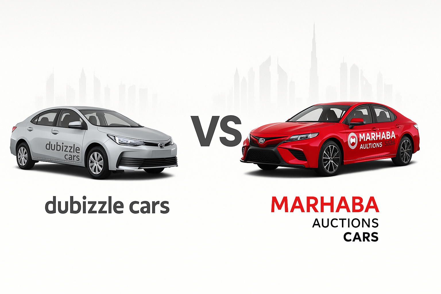 Marhaba Auctions Cars vs Dubizzle Cars | Why Marhaba Auctions is the Better Choice in Dubai