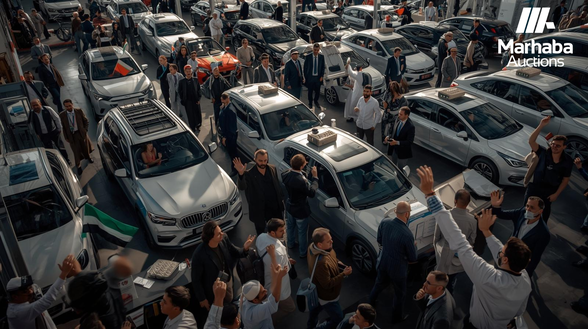 Marhaba Auctions Live Car Auction Sees Buyers Walk Away with Huge Savings