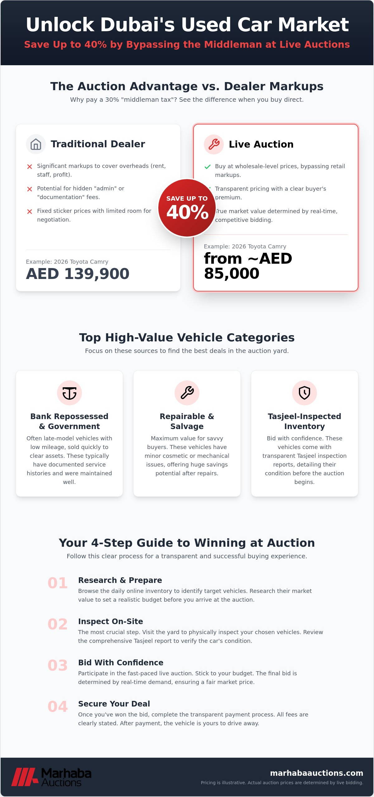 Affordable Used Cars Dubai: The 2026 Guide to Auction Savings