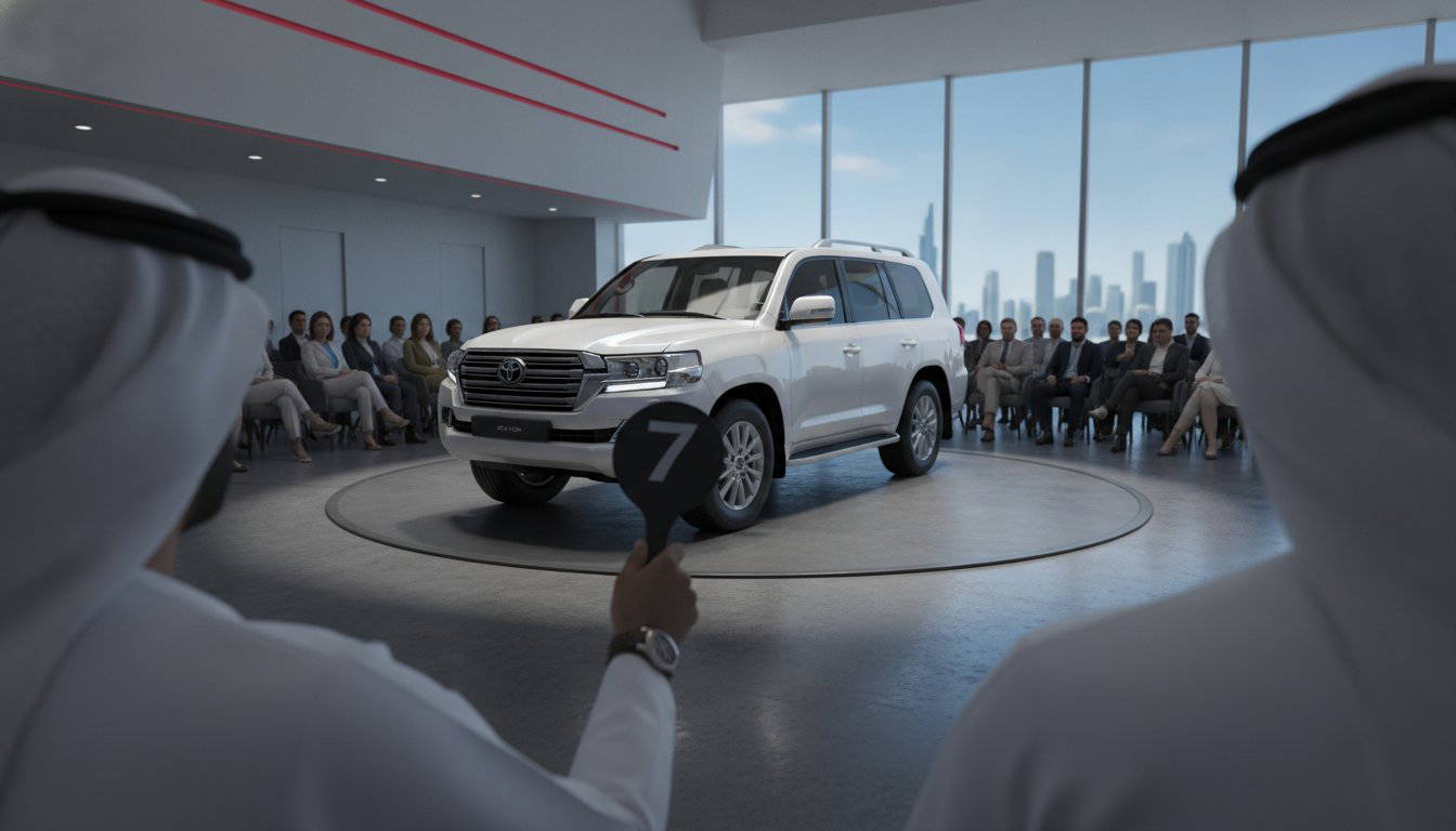 How Live Car Auctions Work in the UAE: A Complete 2026 Guide