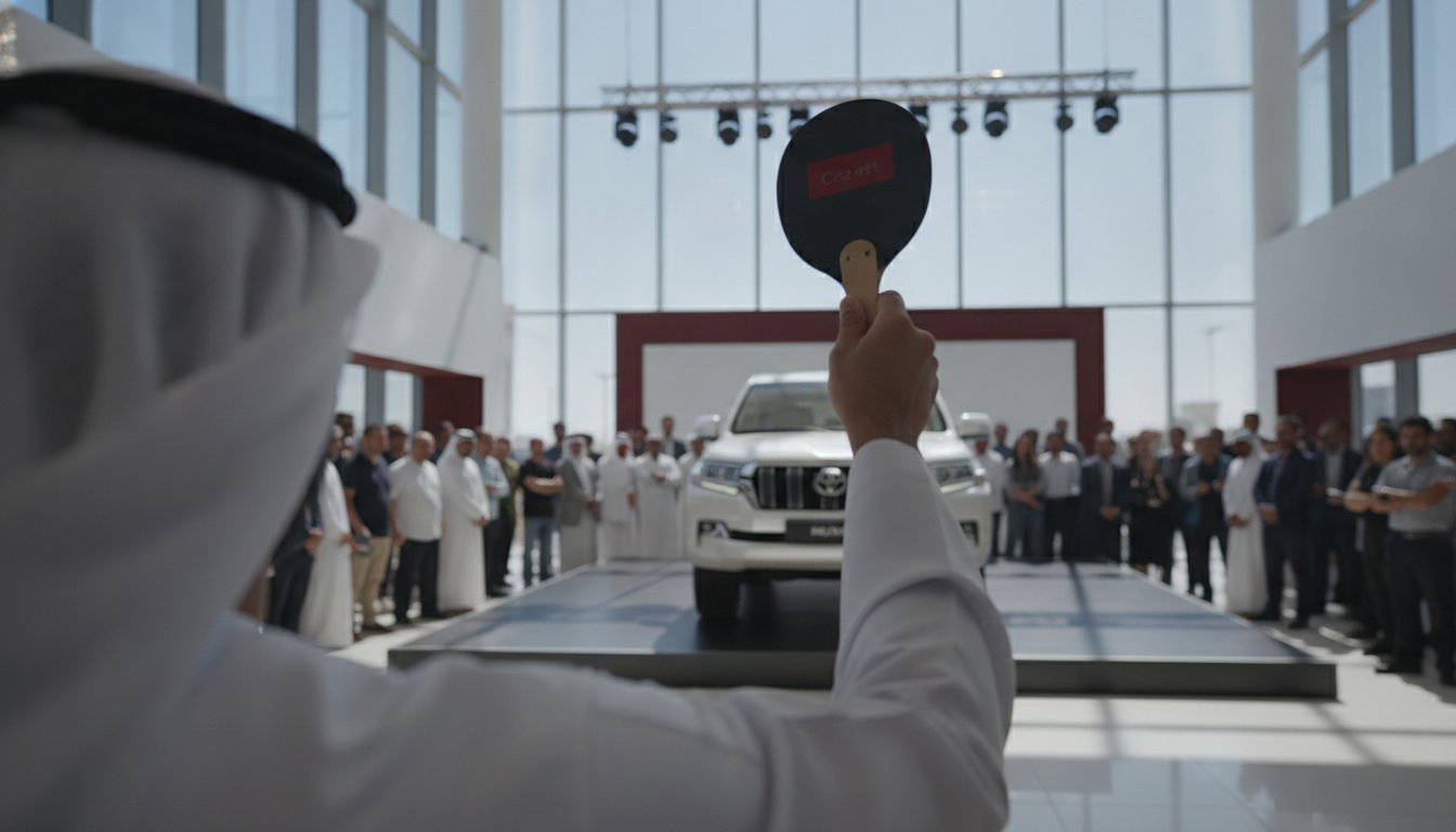 Marhaba Car Auction: A Case Study in UAE Live Bidding Success