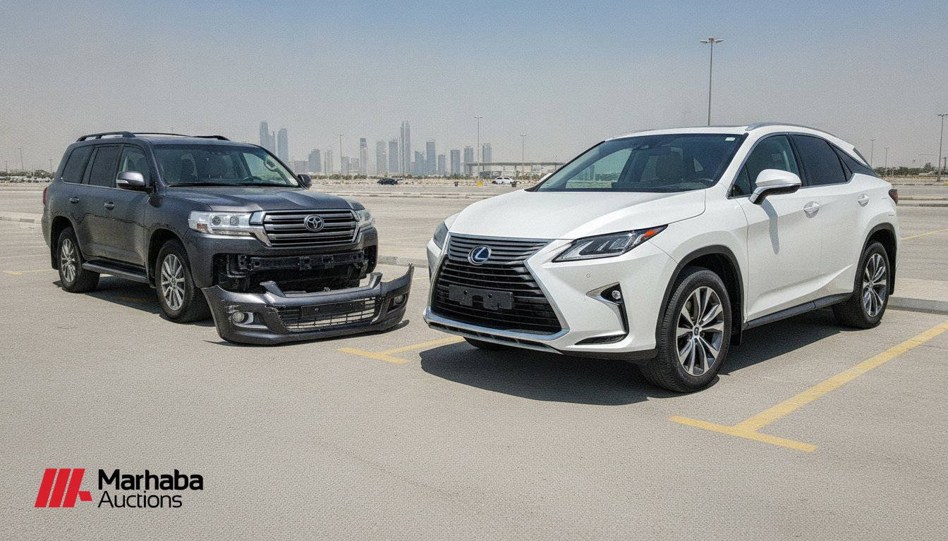 Salvage vs Repossessed Cars Dubai: Which Auction Deal is Right for You?