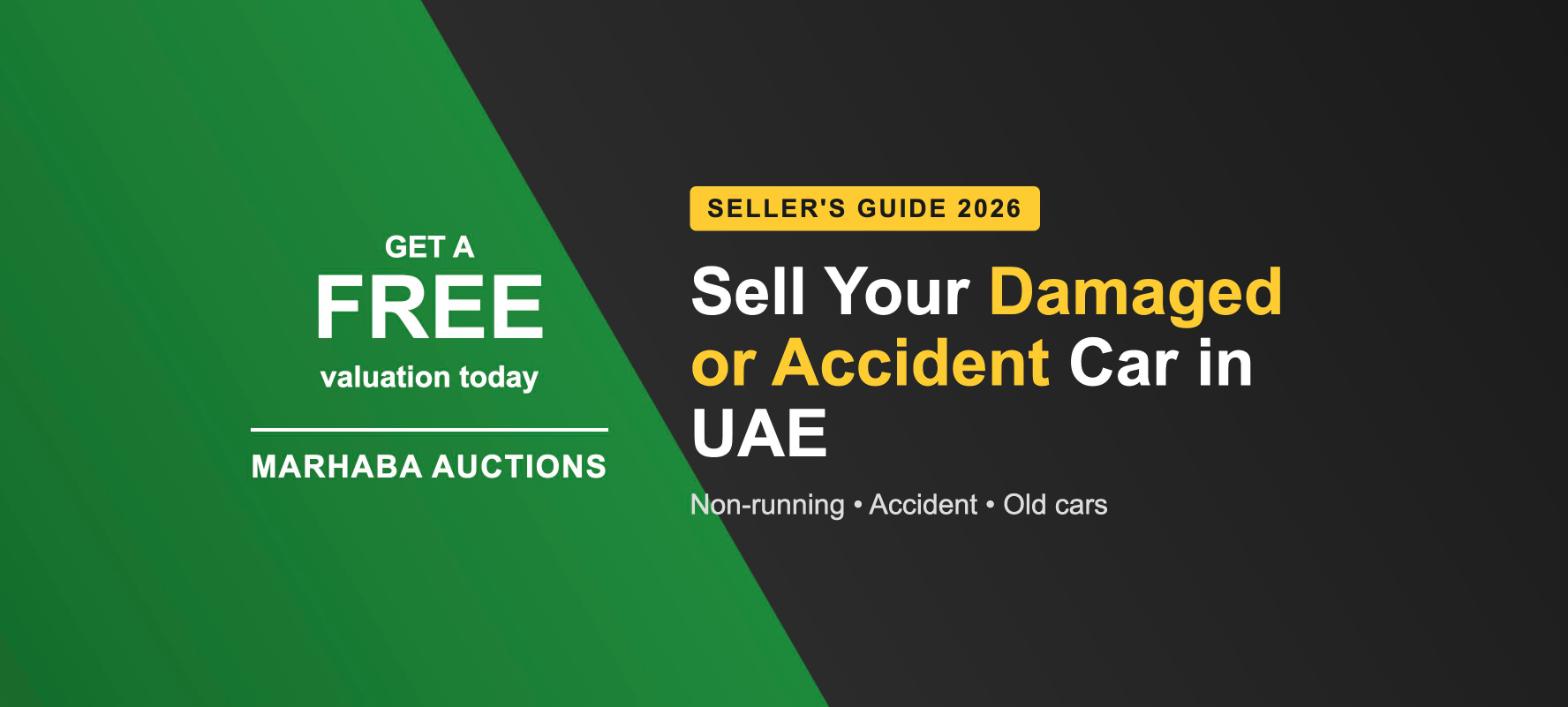 Sell Your Damaged or Accident Car in UAE: Get the Best Price at Auction (2026)