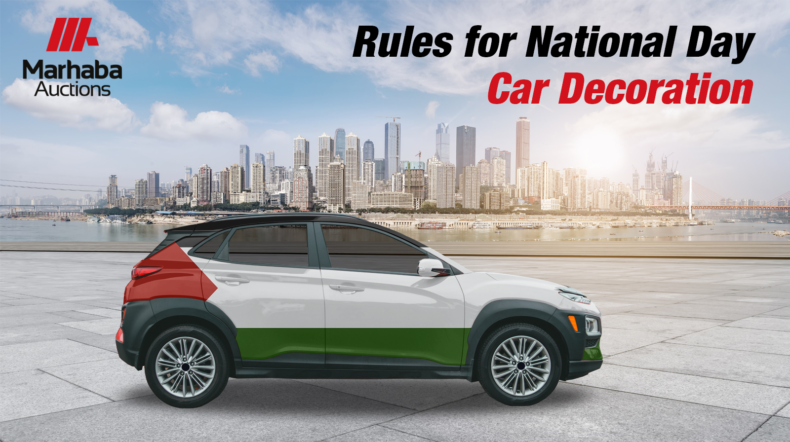 Rules for National Day Car Decoration in the UAE