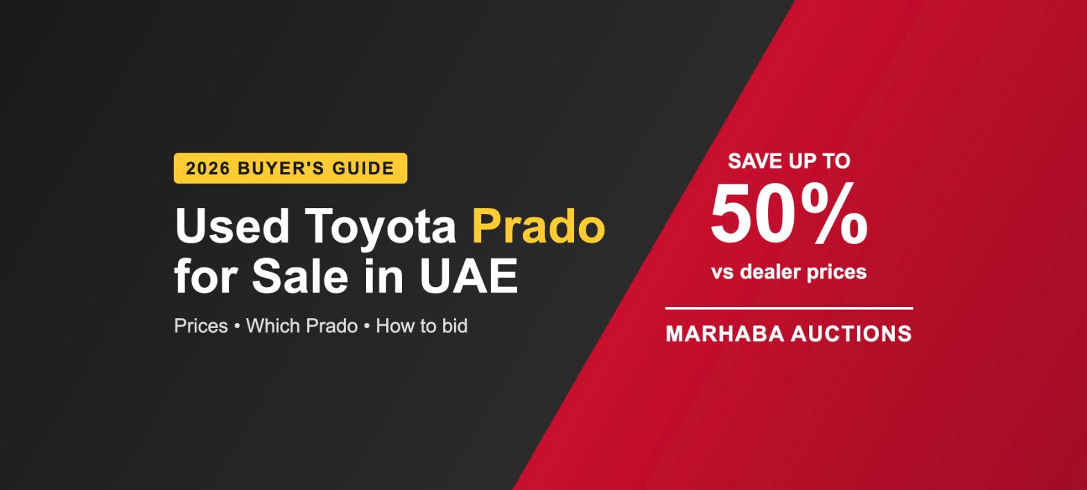 Used Toyota Prado for Sale in UAE: Auction Prices & Buying Guide 2026