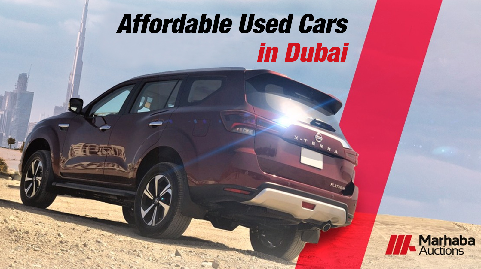 Affordable Used Cars in Dubai: How Marhaba Auctions Helps You Save Thousands