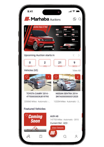 Marhaba App Mobile Interface