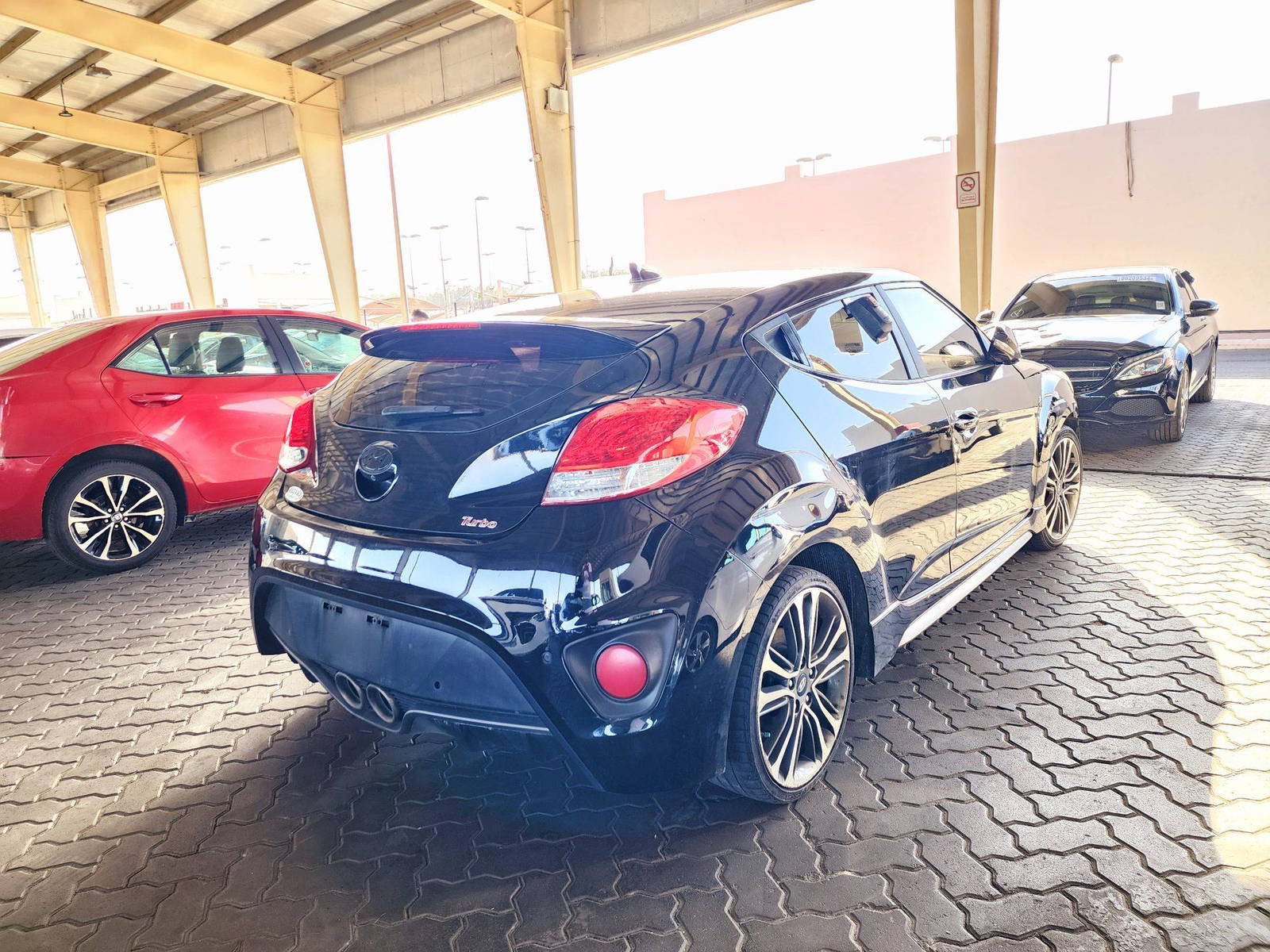 2016 HYUNDAI VELOSTER — 144405 Miles — Lot 642588 — Souq - Marhaba Auctions Used Cars - Image 3