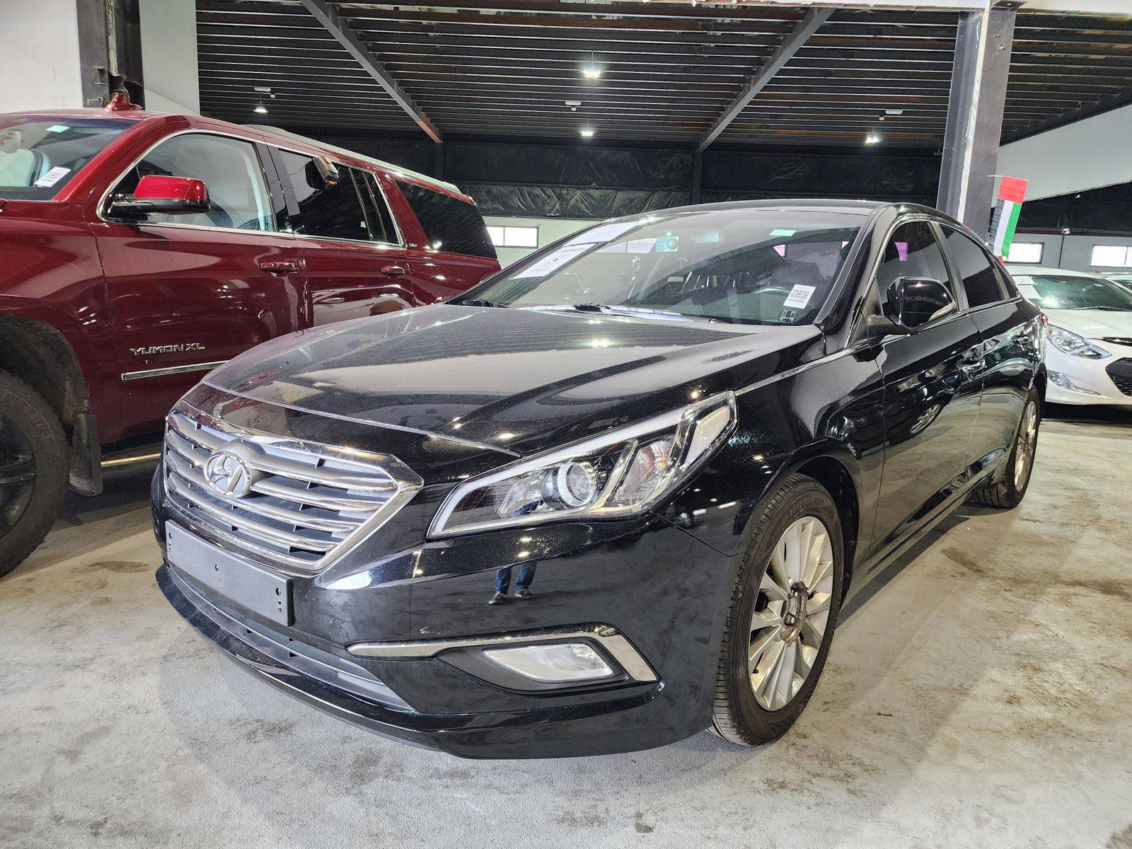 2015 HYUNDAI SONATA — 154389 KM — Lot 101811 — Al Quoz - Marhaba Auctions Used Cars - Image 3