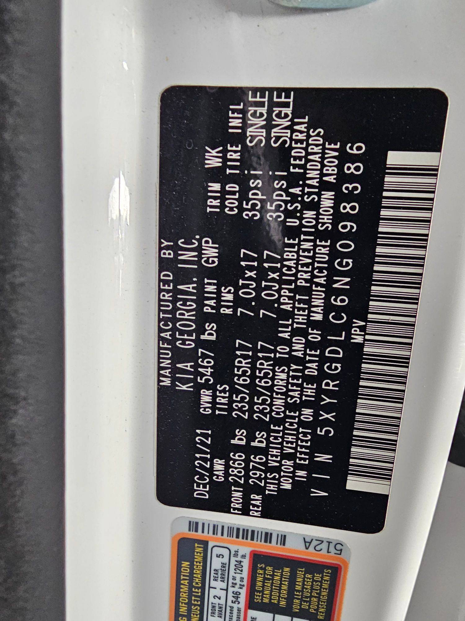 KIA SORENTO 2022 - Marhaba Auction Used Cars - Image 9