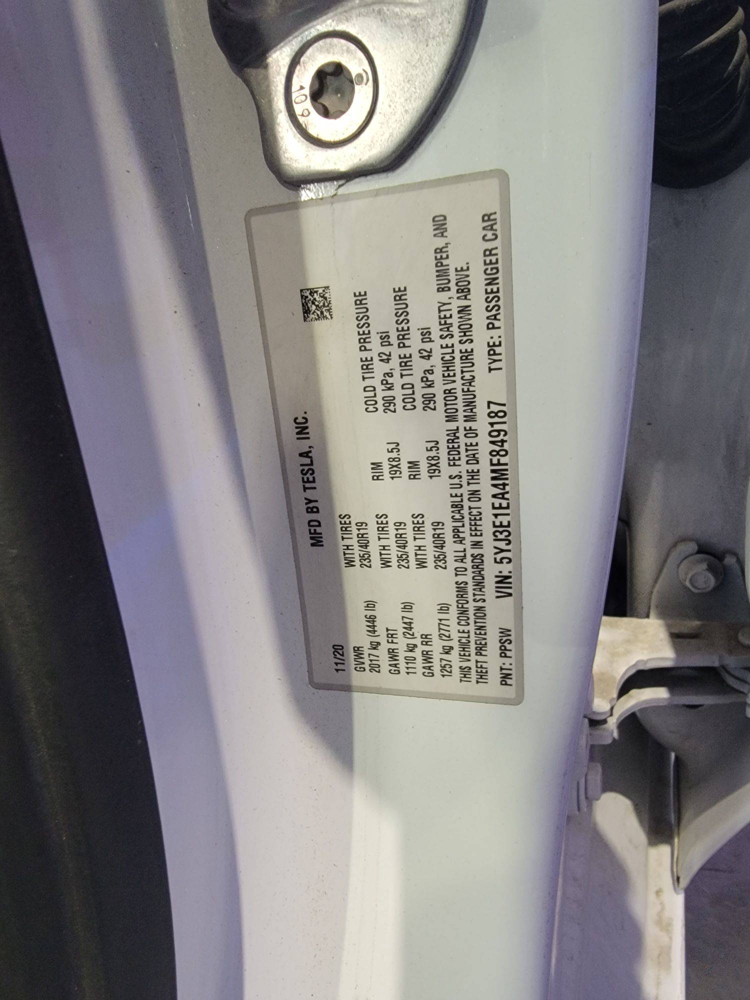 TESLA MODEL 3 2021 - Marhaba Auction Used Cars - Image 9