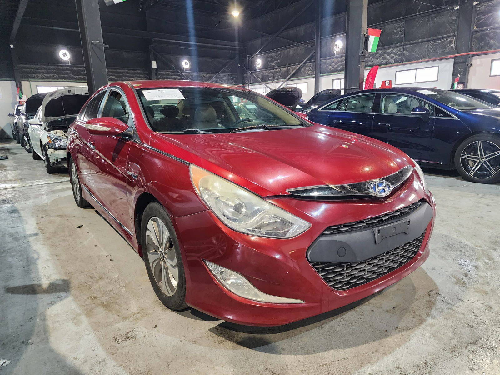2013 HYUNDAI SONATA — 158349 Miles — Lot 80436 — Al Quoz - Marhaba Auctions Used Cars - Image 3