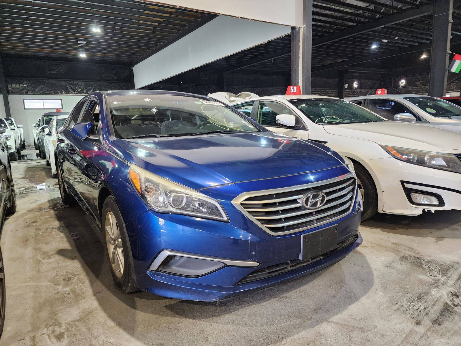 2016 HYUNDAI SONATA — 116163 Miles — Lot 215487 — Al Quoz - Marhaba Auctions Used Cars - Image 3