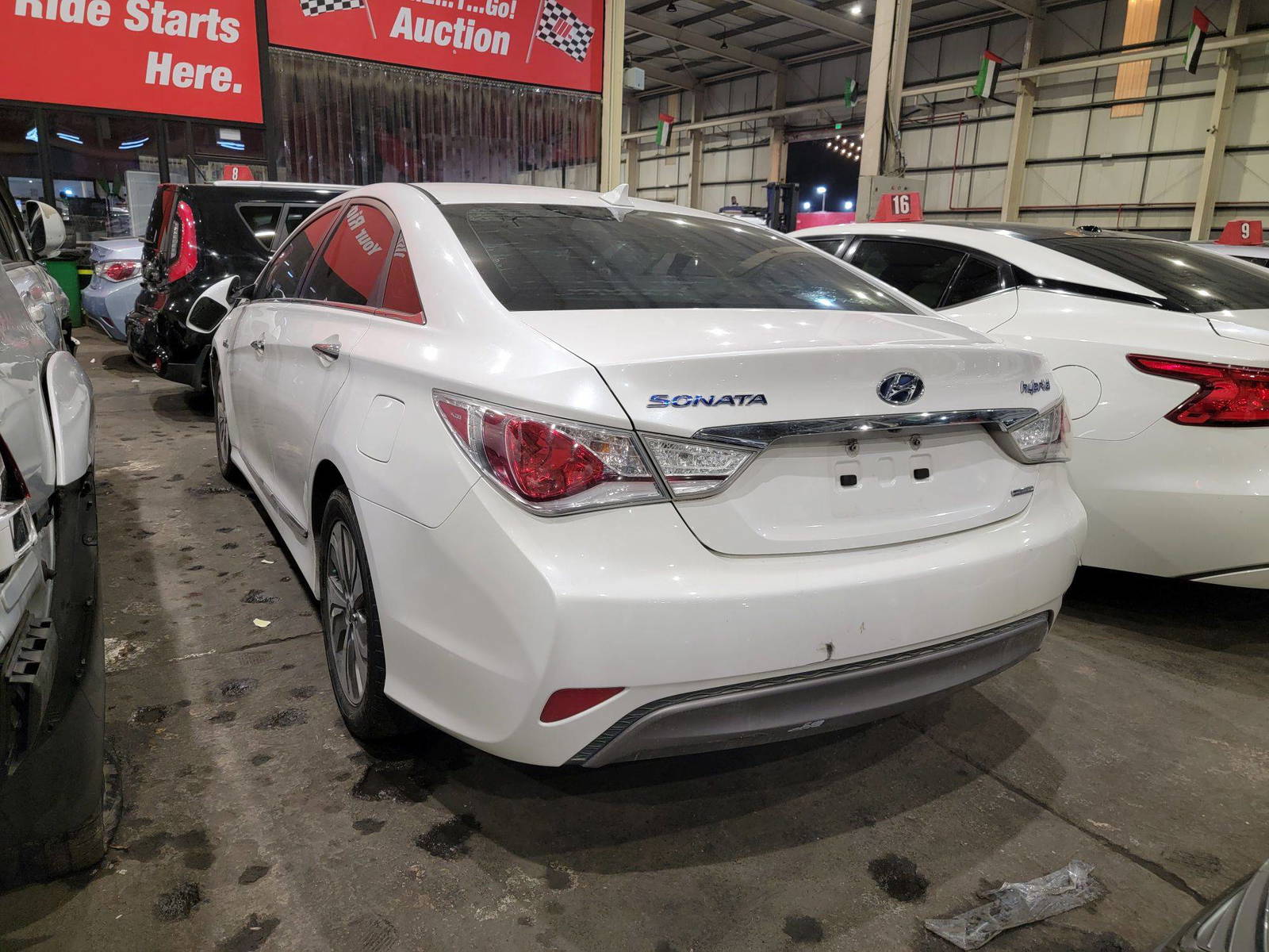 HYUNDAI SONATA 2015 - Marhaba Auction Used Cars - Image 4