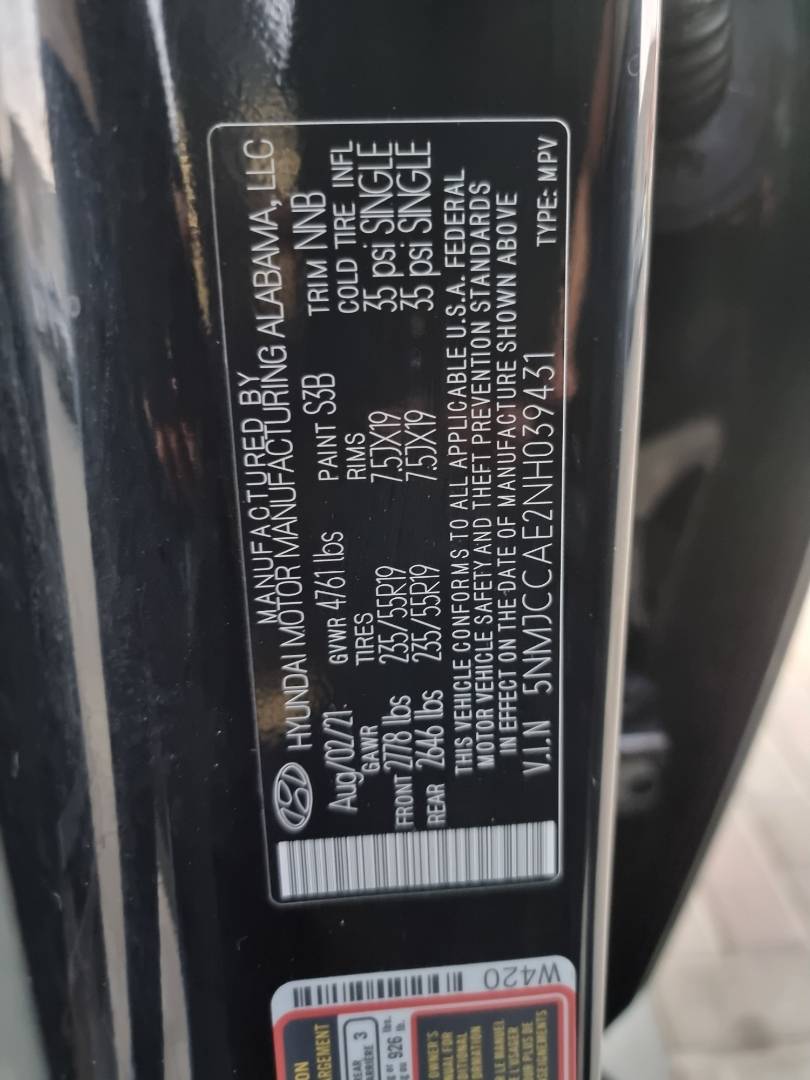 HYUNDAI TUCSON 2022 - Marhaba Auction Used Cars - Image 6