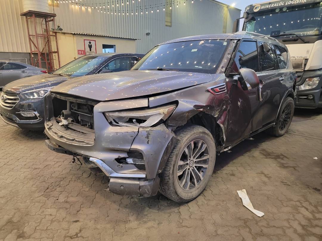 2019 INFINITI QX80 — 86226 Miles — Lot 29318 — Main - Marhaba Auctions Used Cars - Image 4