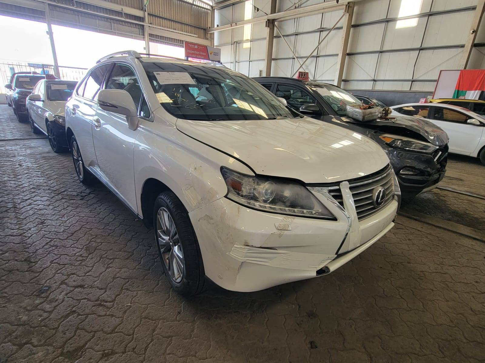 2013 LEXUS RX 350 — 136957 Miles — Lot 105274 — Main - Marhaba Auctions Used Cars - Image 3