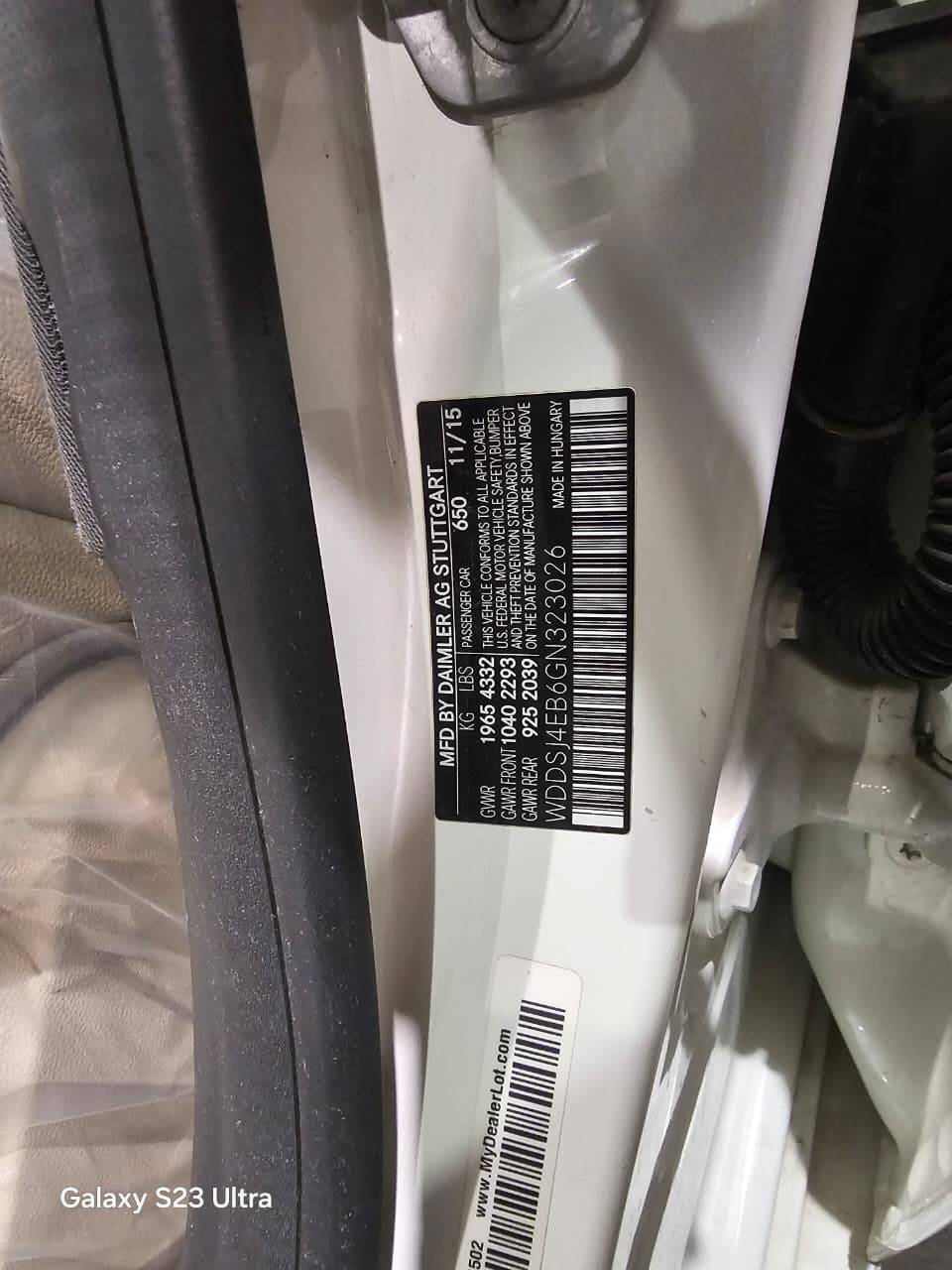 MERCEDES BENZ CLA 250 2016 - Marhaba Auction Used Cars - Image 9