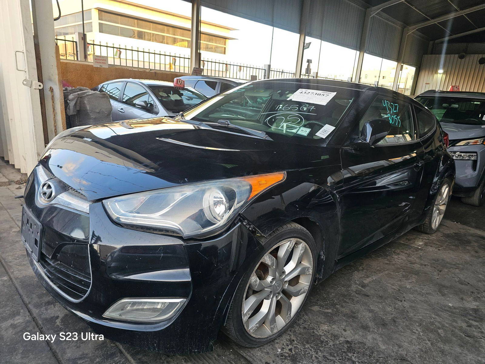 2013 HYUNDAI VELOSTER — 109490 Miles — Lot 43273057 — Ind. 12 - Marhaba Auctions Used Cars - Image 3