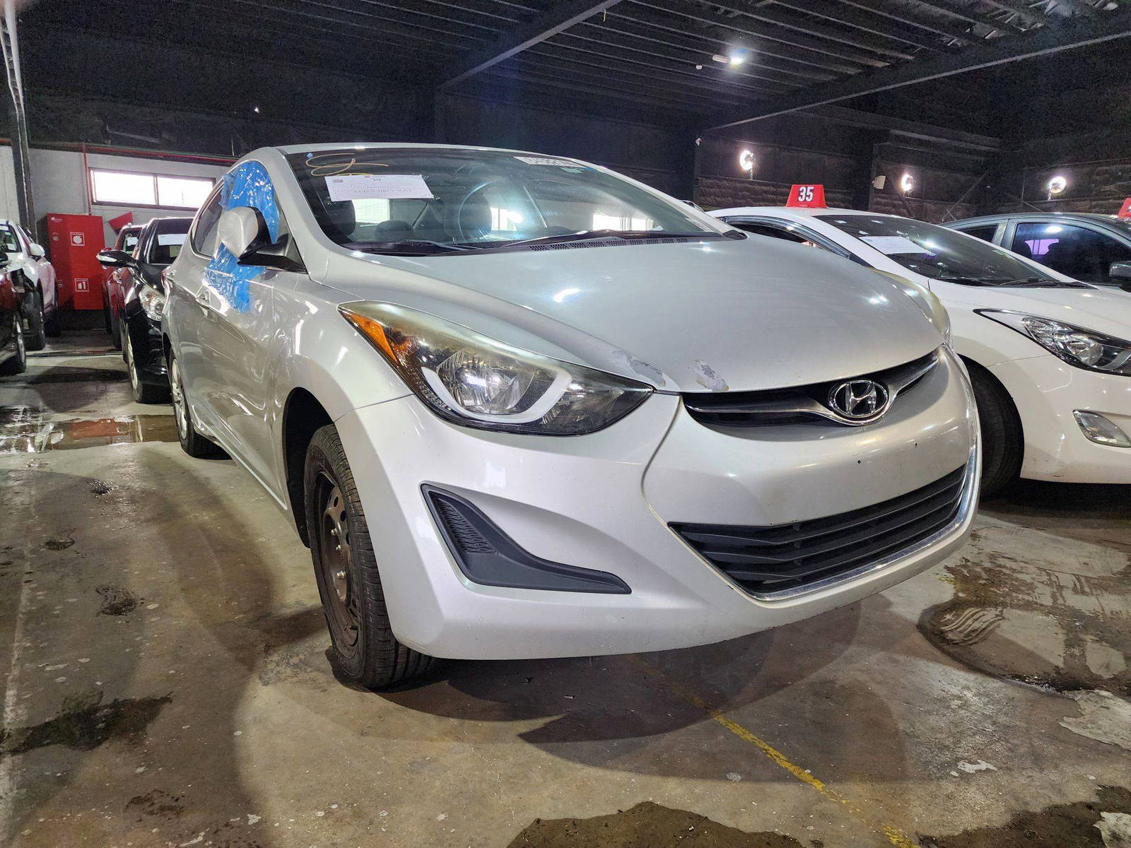 2016 HYUNDAI ELANTRA — 139353 Miles — Lot 751197 — Al Quoz - Marhaba Auctions Used Cars - Image 4