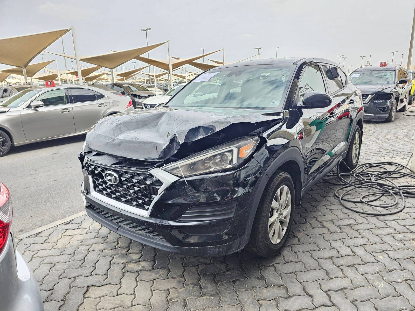 2019 HYUNDAI TUCSON — 97811 Miles — Lot 945870 — Souq - Marhaba Auctions Used Cars - Image 5