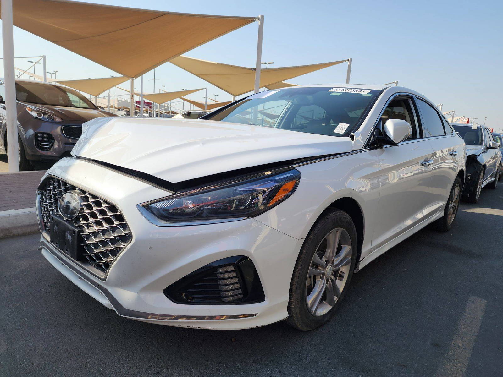 2018 HYUNDAI SONATA — 68670 Miles — Lot 47487584 — Souq - Marhaba Auctions Used Cars - Image 9