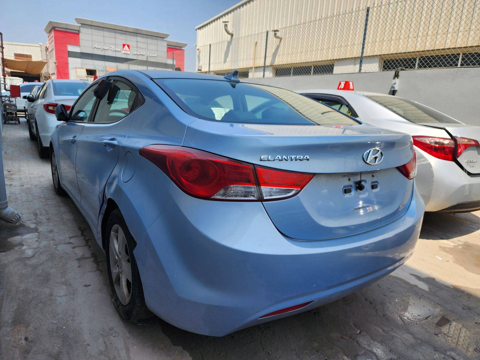2011 HYUNDAI ELANTRA — 213672 Miles — Lot 75624523 — Al Quoz - Marhaba Auctions Used Cars - Image 3