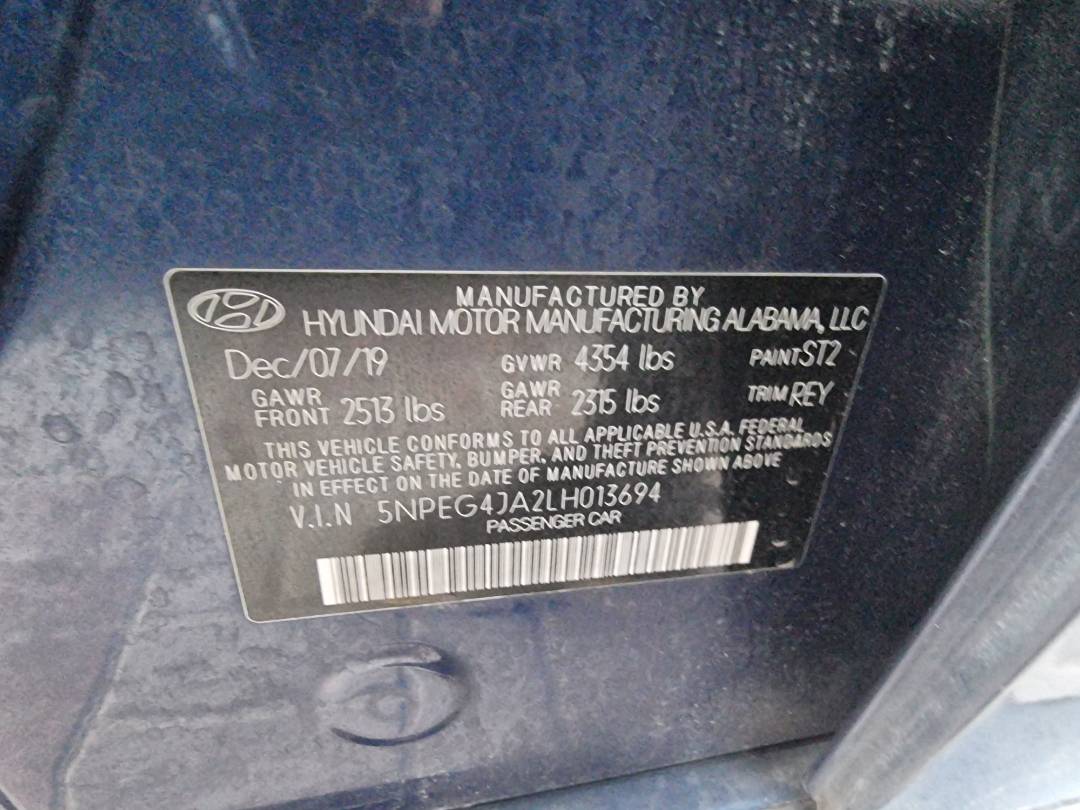 HYUNDAI SONATA 2020 - Marhaba Auction Used Cars - Image 18