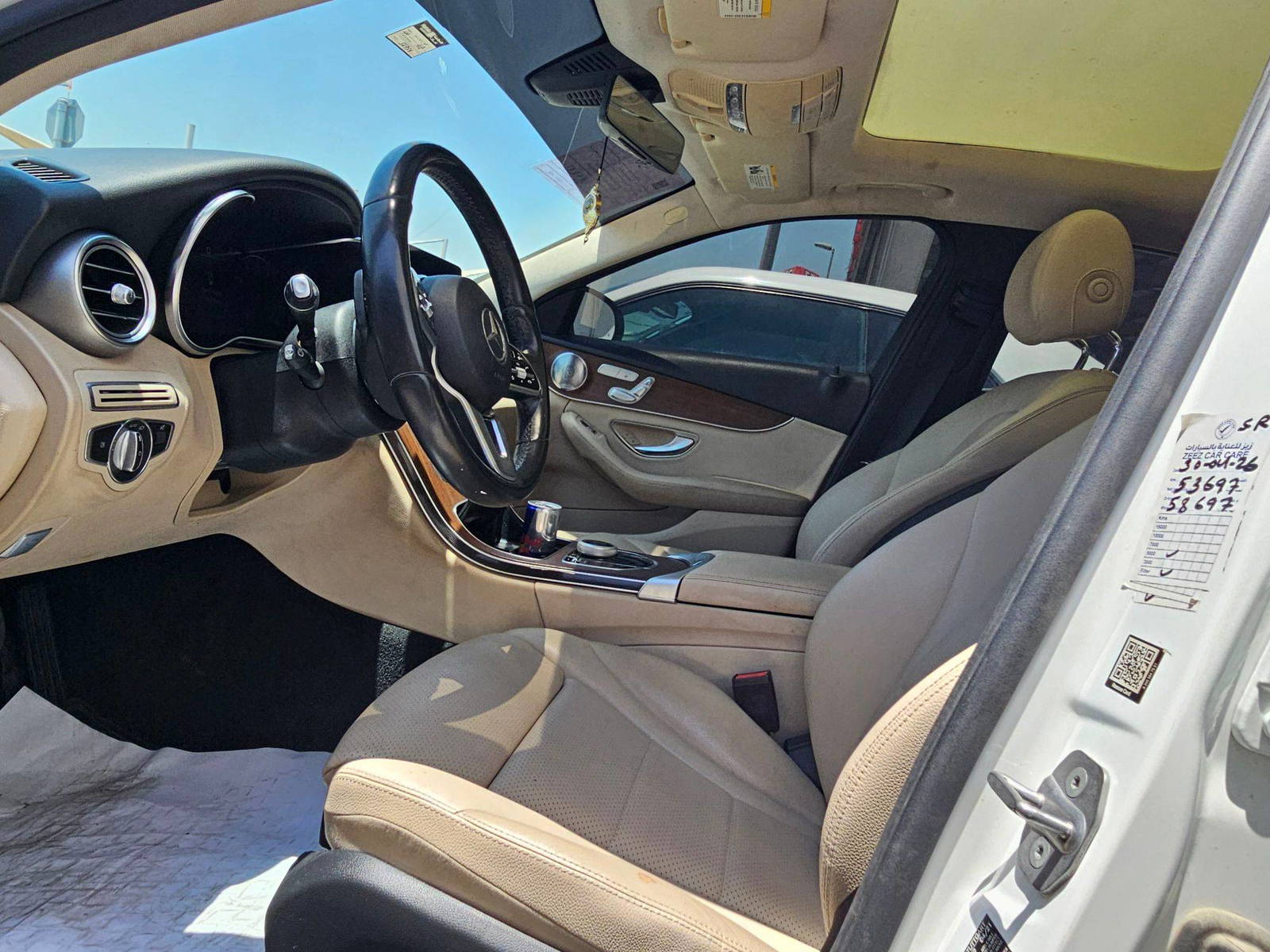 2021 MERCEDES BENZ C300 — 56954 KM — Lot EB3MR644178 — Souq - Marhaba Auctions Used Cars - Image 9