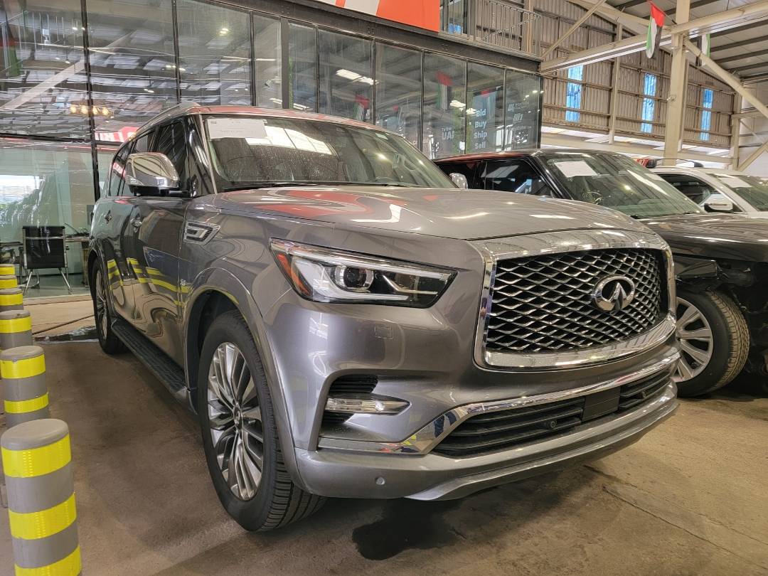 2018 INFINITI QX80 — 62780 Miles — Lot 441043 — Main - Marhaba Auctions Used Cars - Image 4