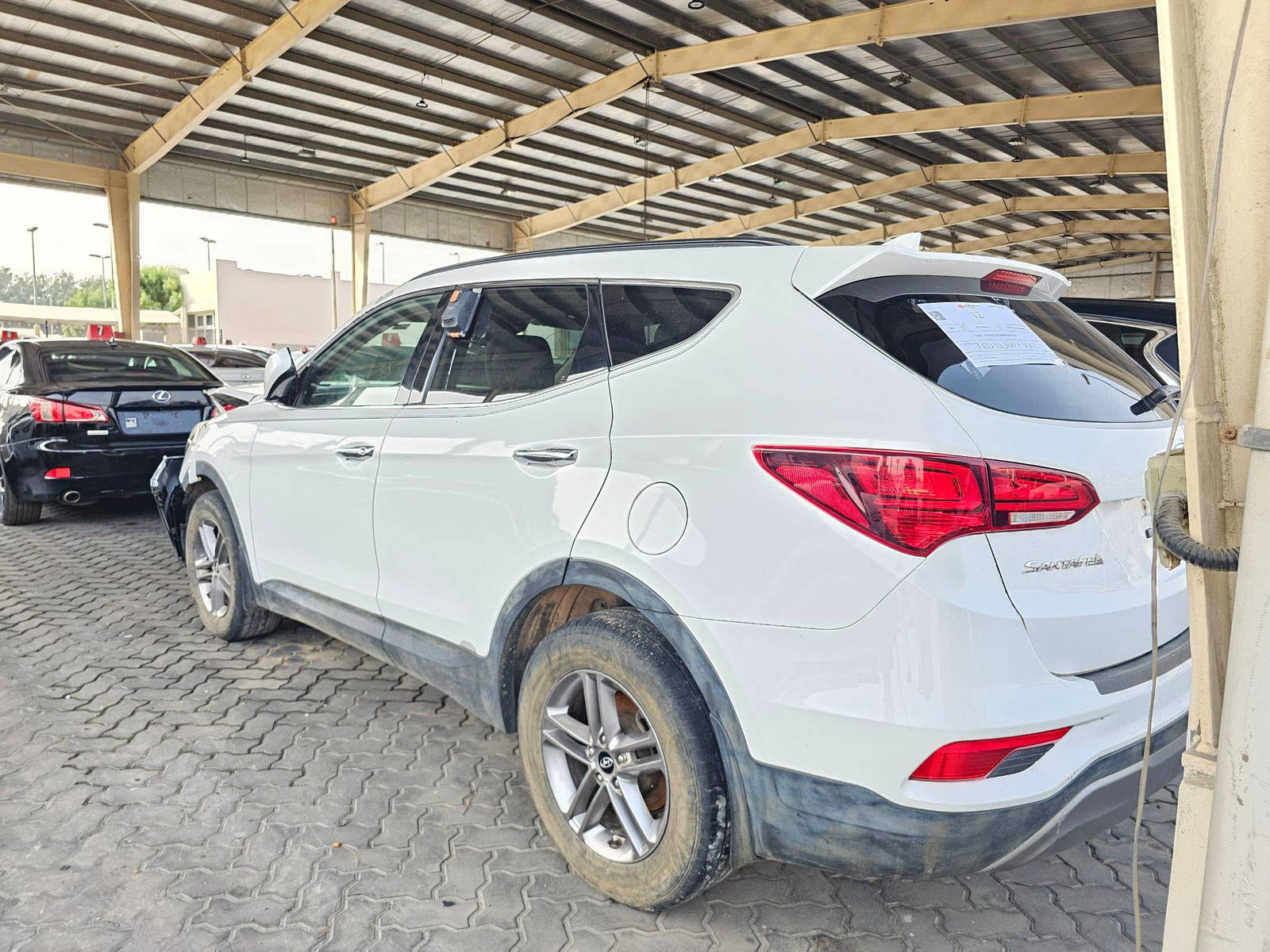 HYUNDAI SANTA FE SPORT 2017 - Marhaba Auction Used Cars - Image 3