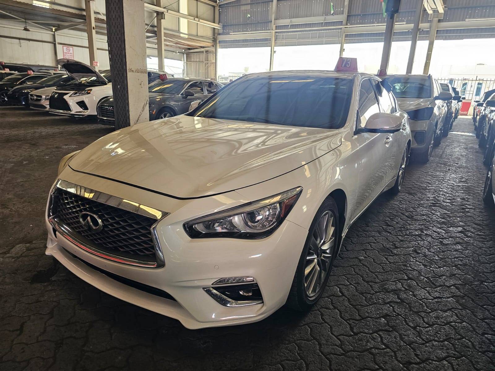 2023 INFINITI Q50 — 71297 Miles — Lot M511207 — Main - Marhaba Auctions Used Cars - Image 2