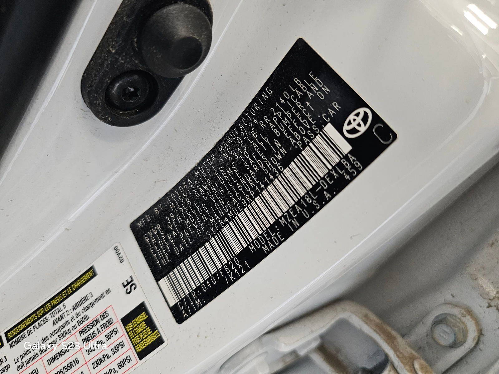 TOYOTA COROLLA 2024 - Marhaba Auction Used Cars - Image 8