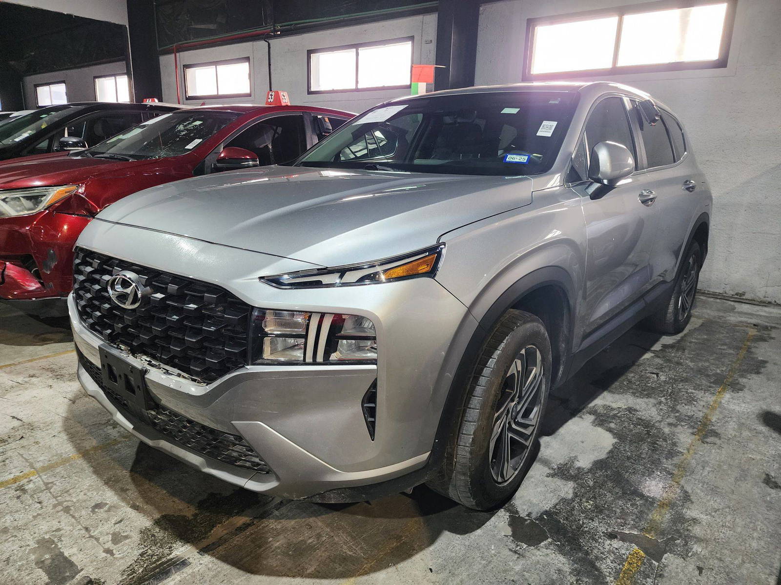 2022 HYUNDAI SANTA FE — 50779 Miles — Lot 376820 — Al Quoz - Marhaba Auctions Used Cars - Image 3