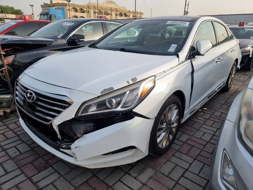 2015 HYUNDAI SONATA — 132955 Miles — Lot 215487 — Ind. 12 - Marhaba Auctions Used Cars - Image 3