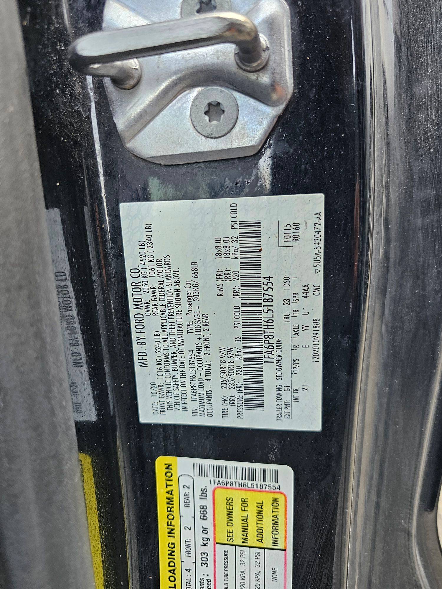 FORD MUSTANG 2020 - Marhaba Auction Used Cars - Image 13