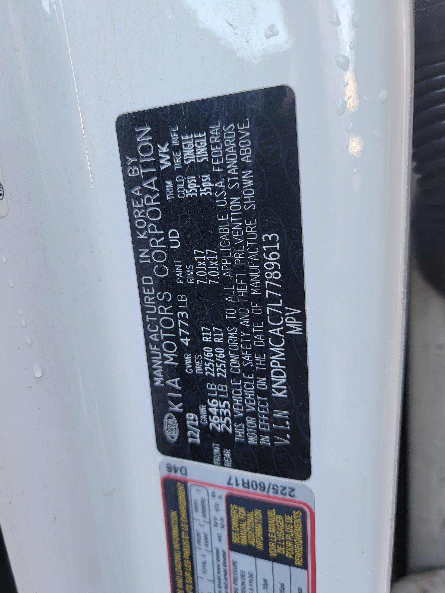 KIA SPORTAGE 2020 - Marhaba Auction Used Cars - Image 9