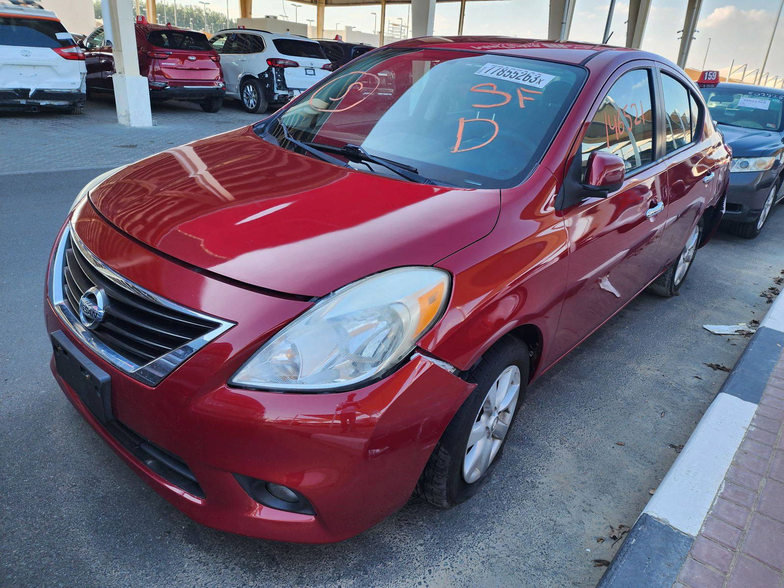 2013 NISSAN VERSA — 146521 Miles — Lot 77855263 - Marhaba Auctions Used Cars - Image 8
