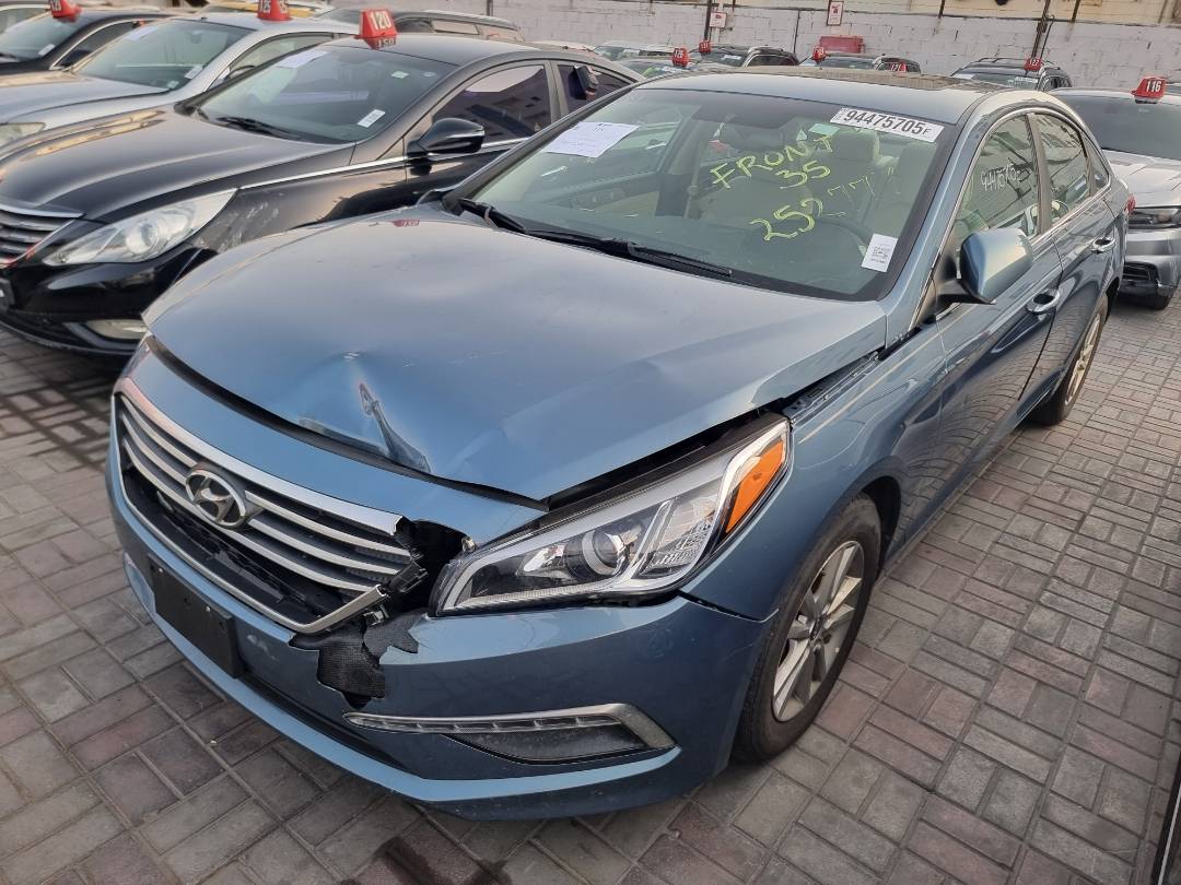 2015 HYUNDAI SONATA — 104835 Miles — Lot 252777 — Ind. 12 - Marhaba Auctions Used Cars - Image 3