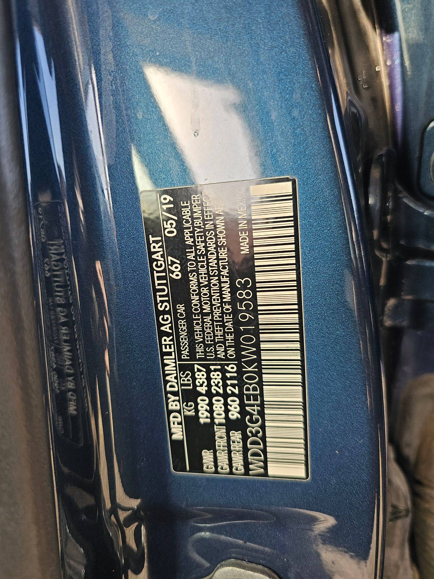 MERCEDES BENZ A220 2019 - Marhaba Auction Used Cars - Image 10