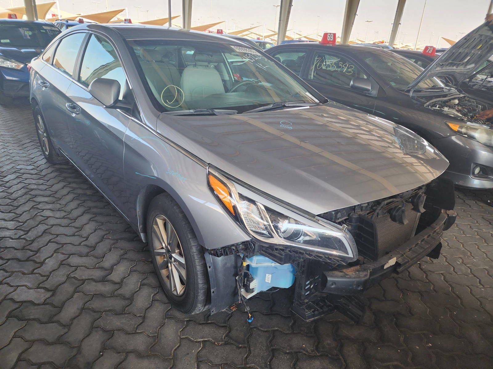 2015 HYUNDAI SONATA — 72110 Miles — Lot 69998363 - Marhaba Auctions Used Cars - Image 6