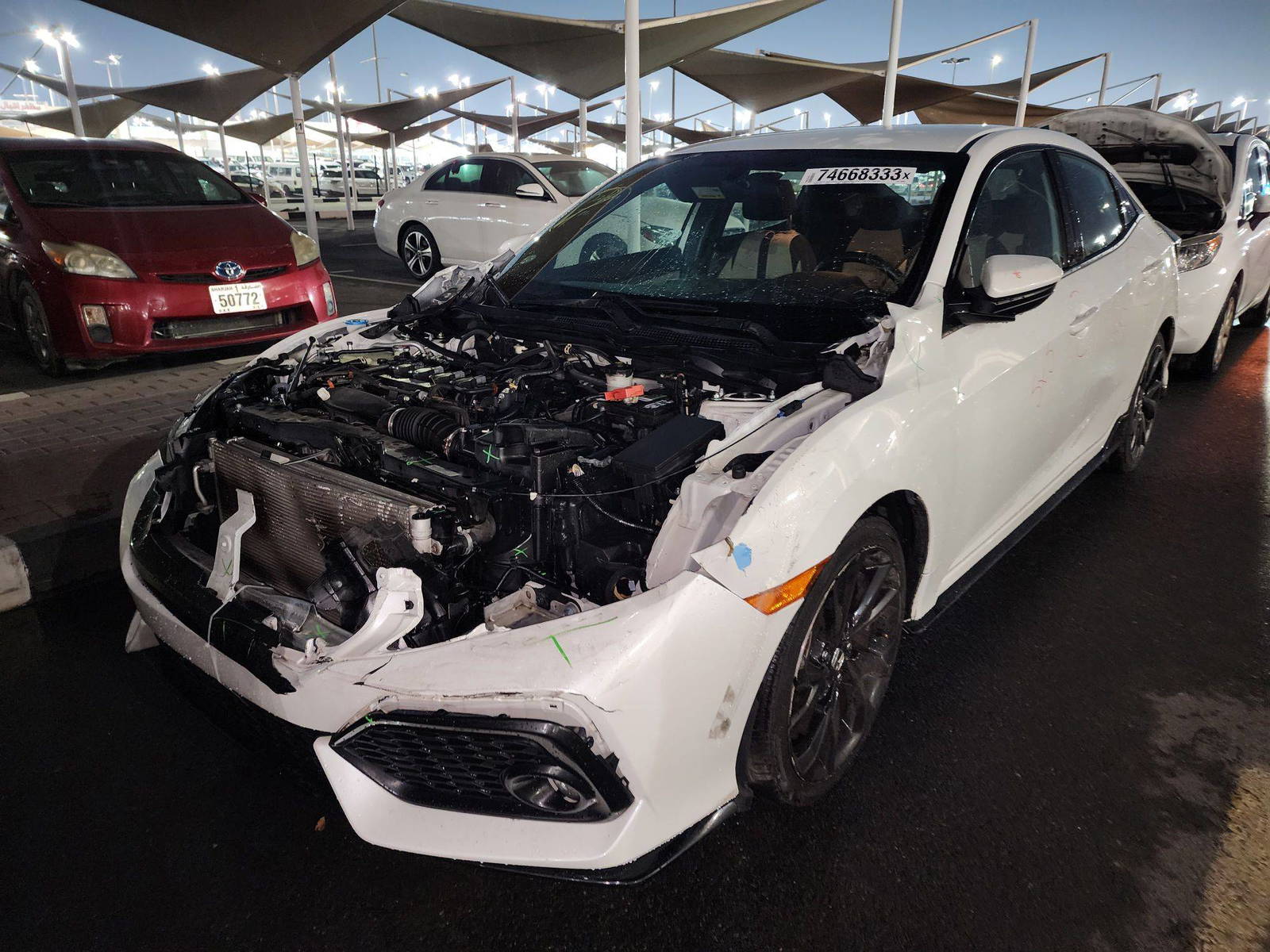 2017 HONDA CIVIC — 187733 Miles — Lot 74668333 - Marhaba Auctions Used Cars - Image 8