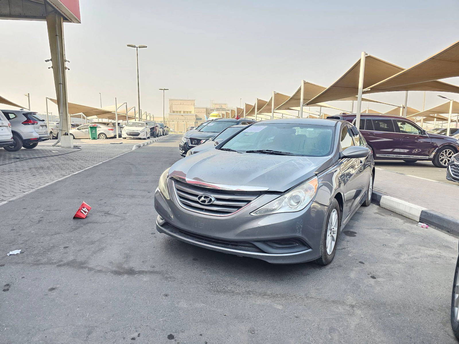 2014 HYUNDAI SONATA — 124514 Miles — Lot B4AC3EH873915 — Souq - Marhaba Auctions Used Cars - Image 3