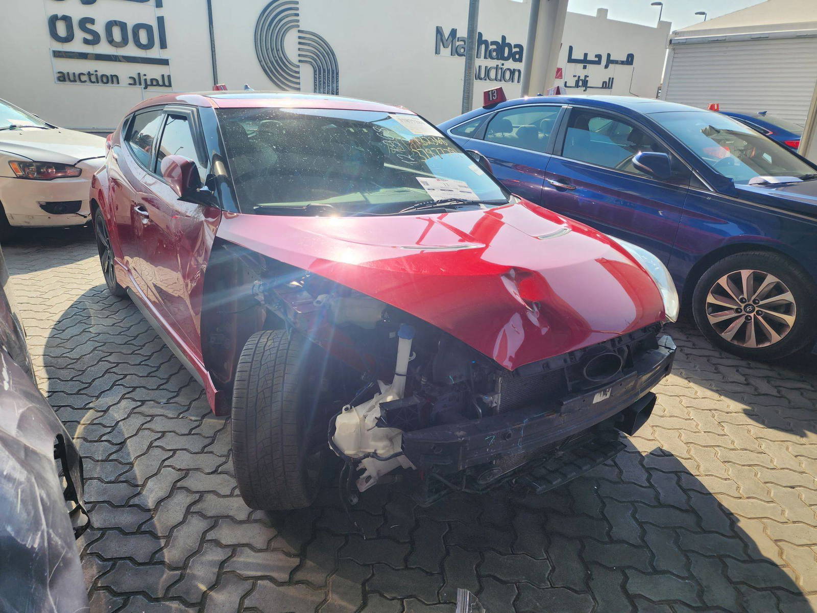 2013 HYUNDAI VELOSTER — 132368 Miles — Lot 37877281 - Marhaba Auctions Used Cars - Image 6