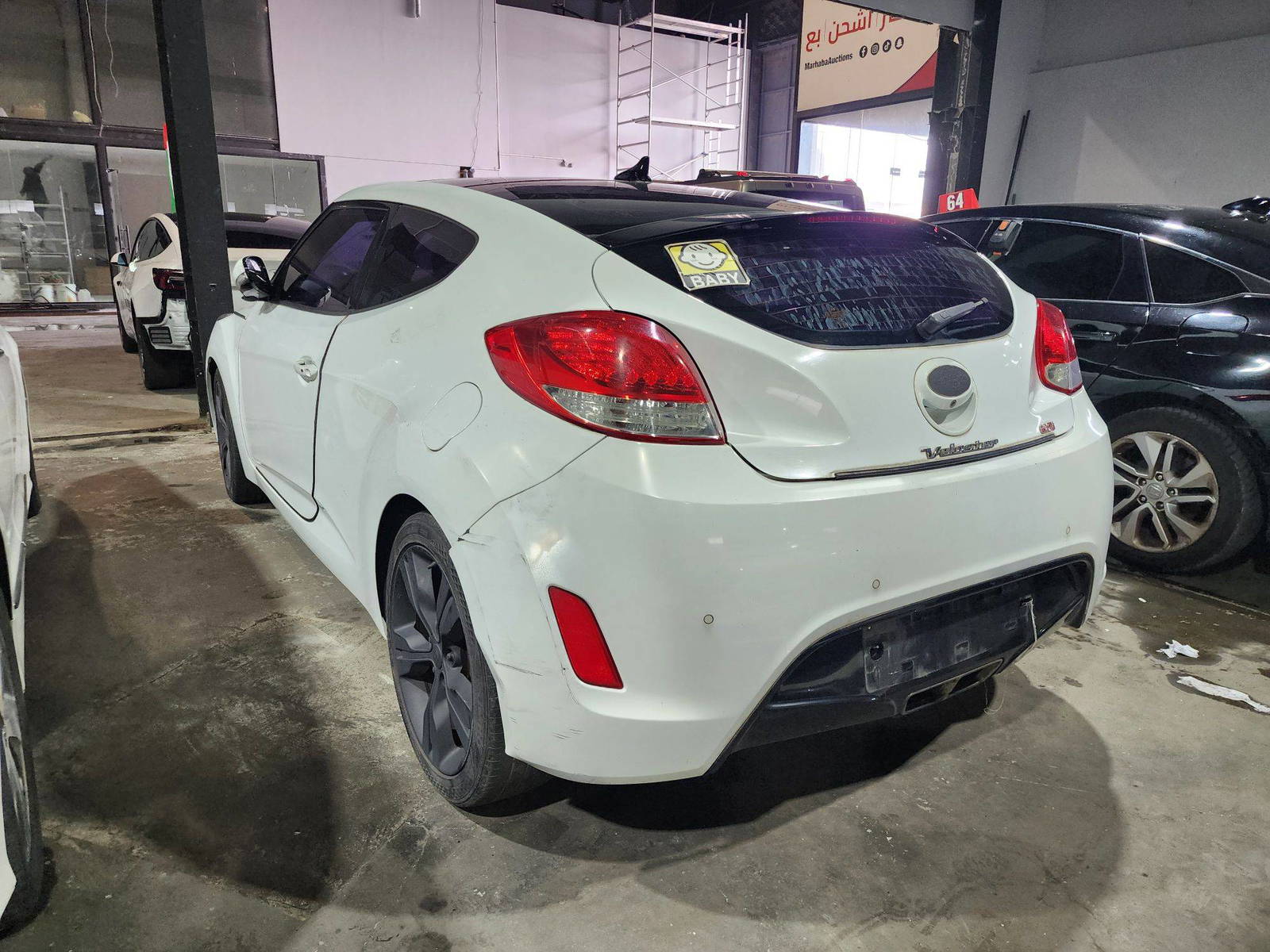 2012 HYUNDAI VELOSTER — 150993 KM — Lot 6579 — Main - Marhaba Auctions Used Cars - Image 3