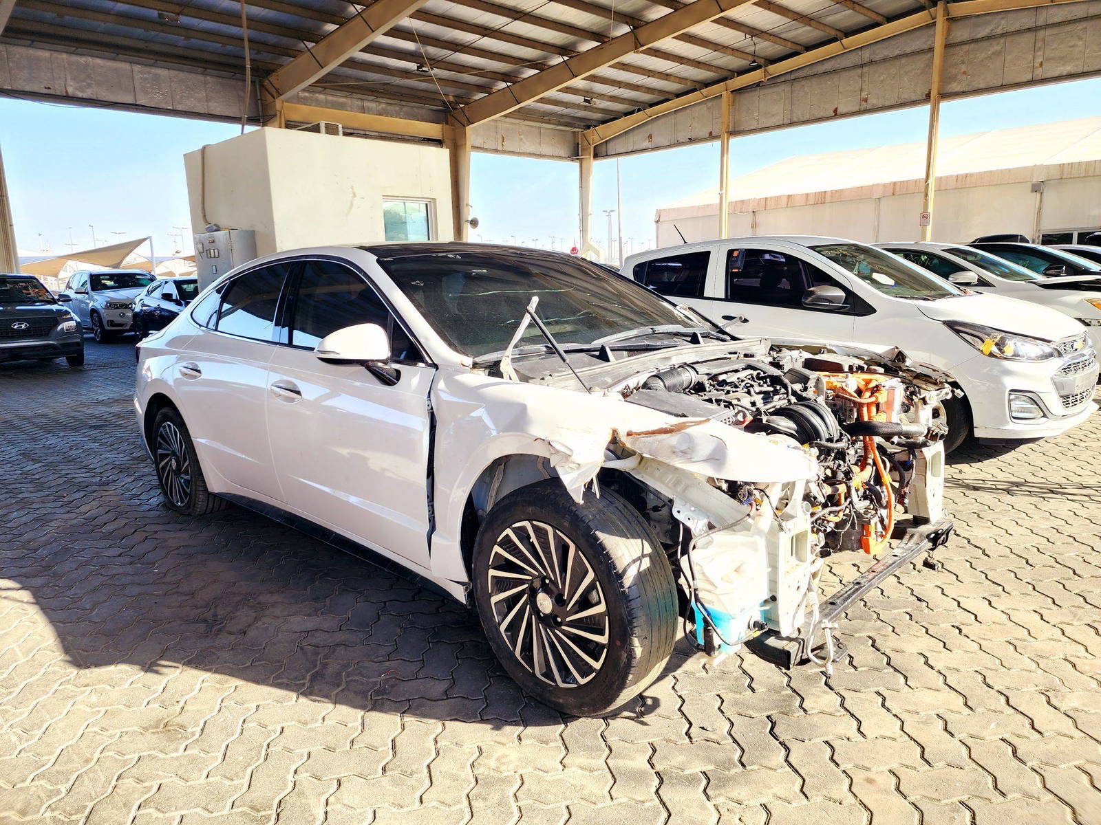 HYUNDAI SONATA 2022 - Marhaba Auction Used Cars - Image 4